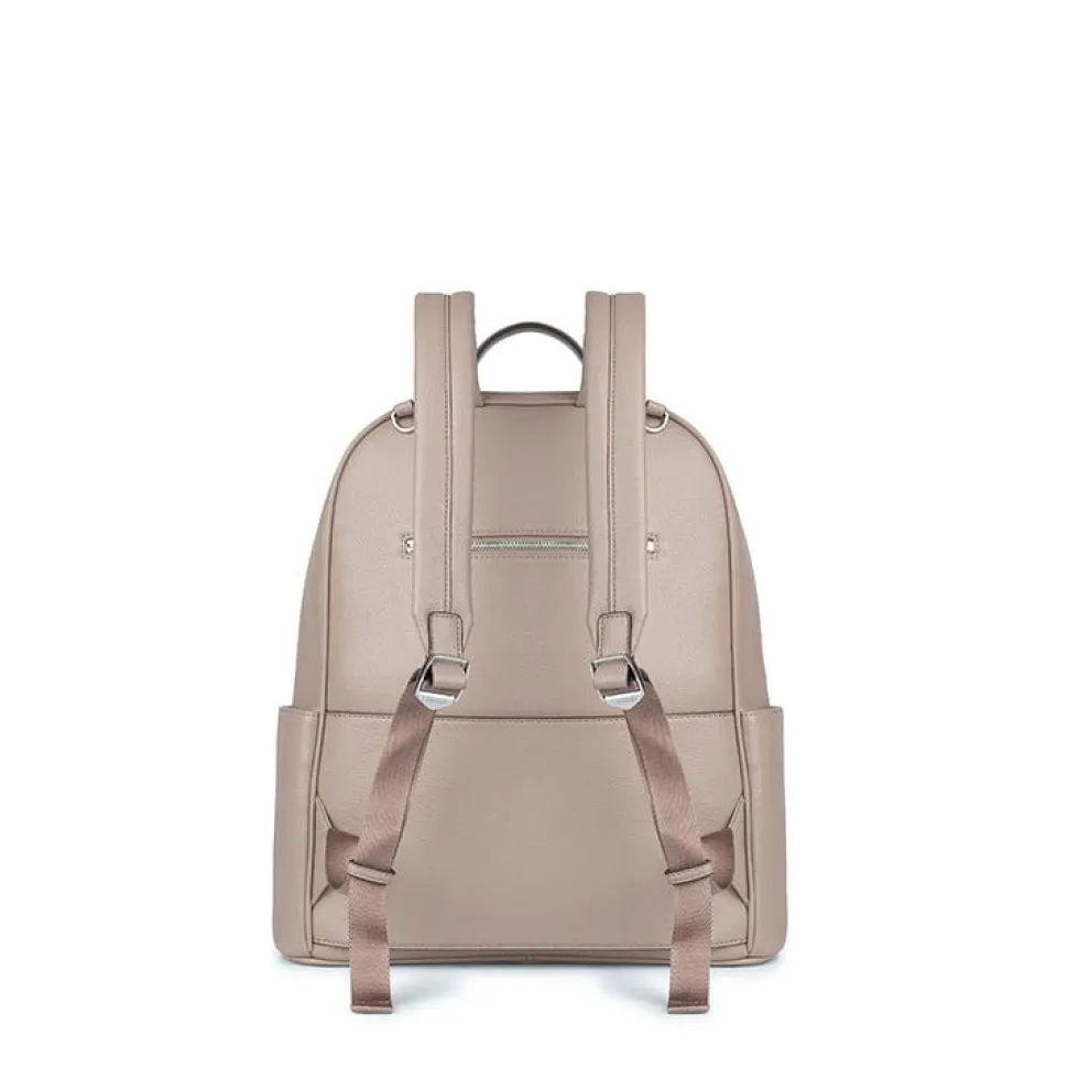 Le Vicky - Sac à couches en cuir vegan terra