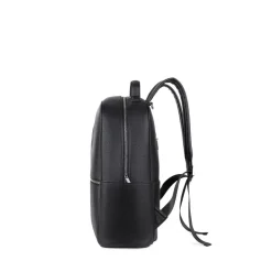 Le Vicky - Sac à couches en cuir vegan noir